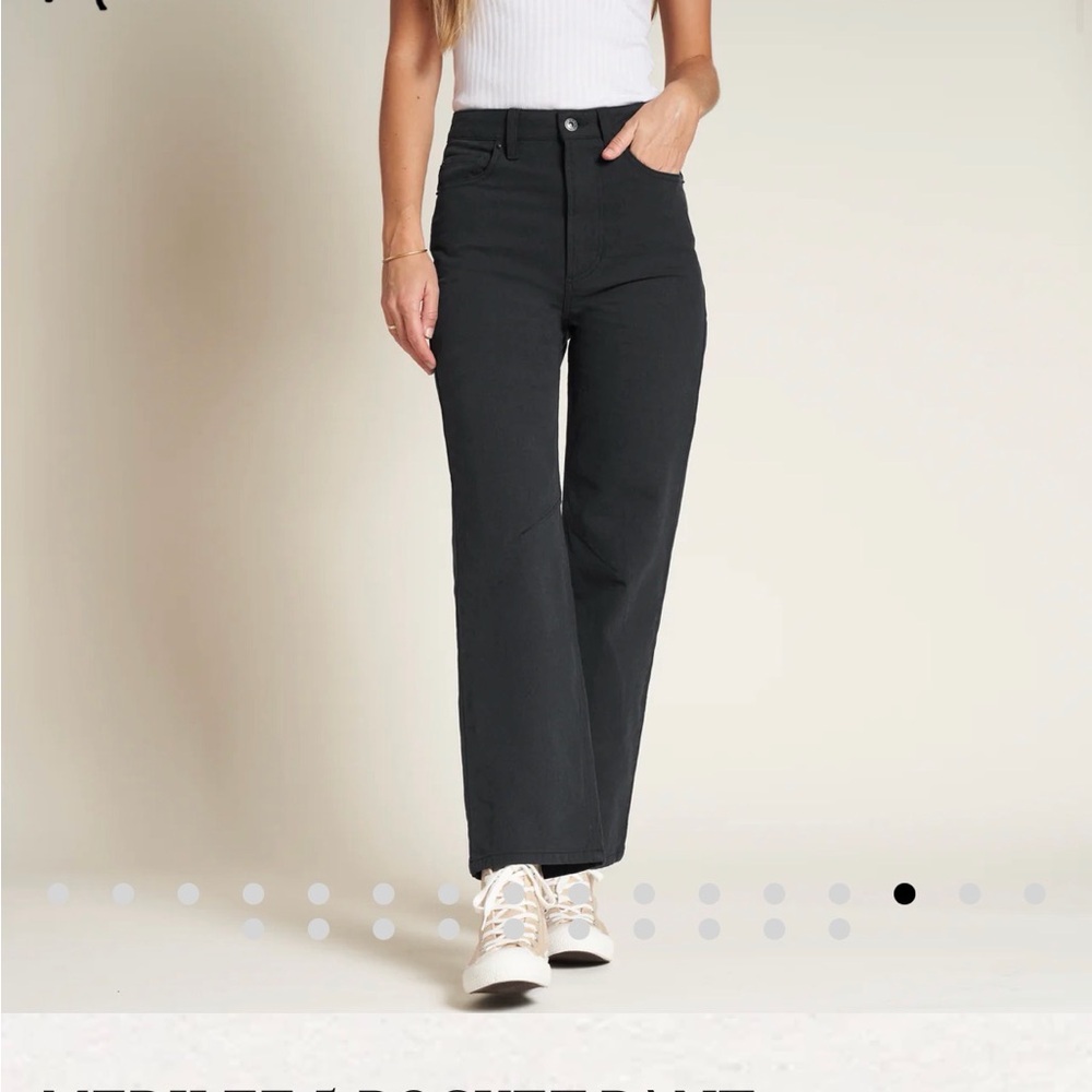 Rowan Merilee Pant in washed black